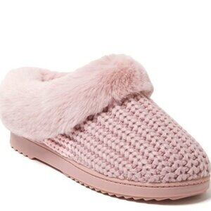 DEARFOAMS TRUE COMFORT PINK SLIPPERS SIZE XL 11/12 Hannah Clog Slipper